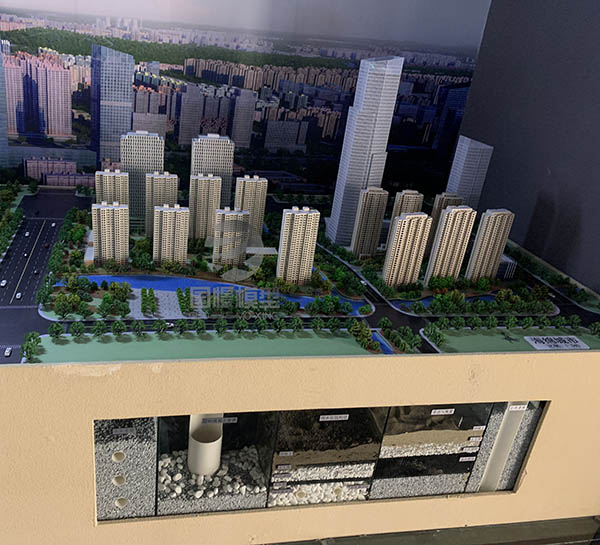 沅江市建筑模型